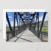 Two Rivers Bridge ノートカード (正面/裏面)