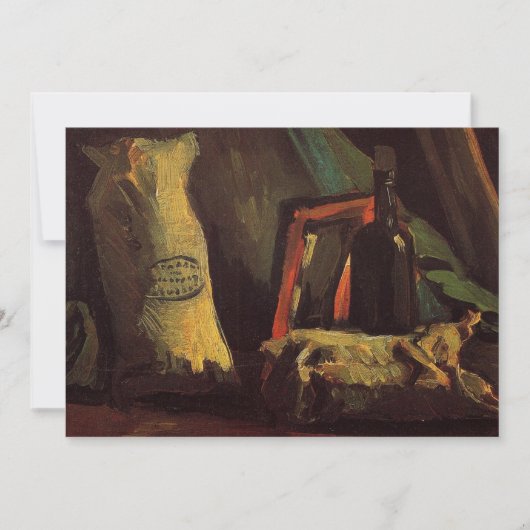 Two Sacks and aボトルby Vincent van ゴッホ (正面)