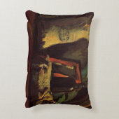 Two Sacks and aボトルby Vincent van ゴッホ アクセントクッション (裏面(縦))