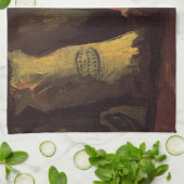 Two Sacks and aボトルby Vincent van ゴッホ キッチンタオル (折り畳み)