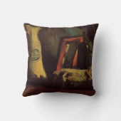 Two Sacks and aボトルby Vincent van ゴッホ クッション (裏面)