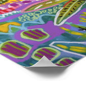 Two Sailboats and Cottage ポスター (角)