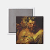 Two Satyrs (パネル上の油) マグネット (正面/裏面)
