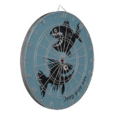 Two scary fish, personalized ダーツボード (正面左)