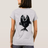 Two scary fish, personalized tシャツ (裏面)