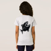 Two scary fish, personalized tシャツ (裏面フル)