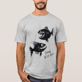 Two scary fish, personalized tシャツ