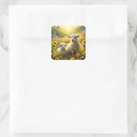 Two Sheep スクエアシール (バッグ)