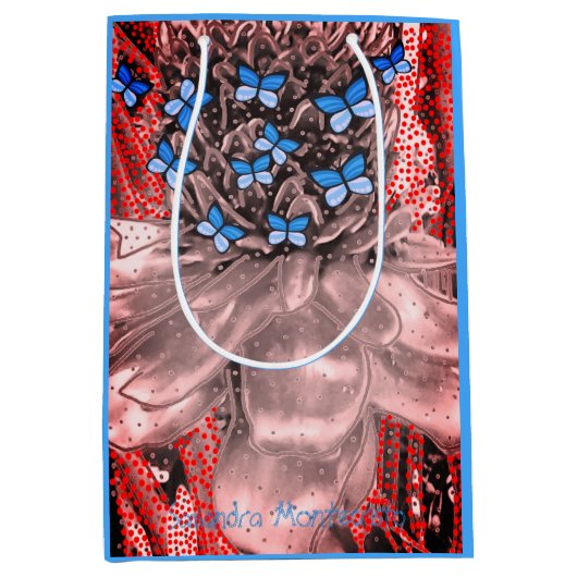 TWO SIDE ART DUOスクロールコレクション抱き枕#2 ミディアムペーパーバッグ (正面)