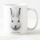 Two-Sided Arctic Hare Coffee Mug Design コーヒーマグカップ
