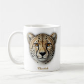 Two-Sided Cheetah Coffee Mug Design コーヒーマグカップ (左)