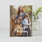 Two Sided Christmas Photo Cards シーズンカード (スタンド正面)