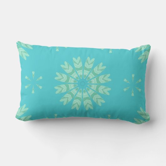 Two Sided Design Throw Pillow ランバークッション (裏面)