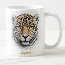 Two-Sided Jaguar Coffee Mug Design コーヒーマグカップ