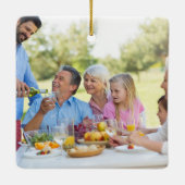 Two Sided Photo Ornament セラミックオーナメント (裏面)