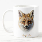 Two-Sided Swift Fox Coffee Mug Design コーヒーマグカップ