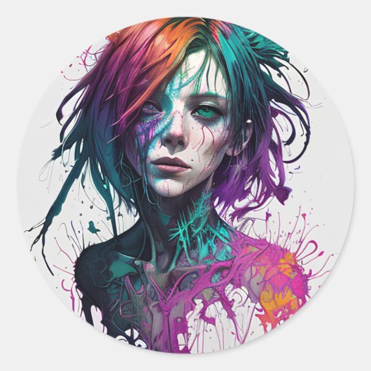 Two Sides ラウンドシール (正面)