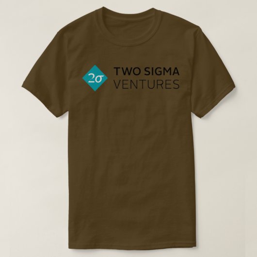 Two Sigma Ventures logo Tシャツ (デザイン正面)
