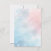 Two Silly Geese Boy & Girl Twins Birthday サンキューカード (裏面)