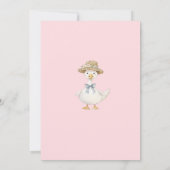 Two Silly Goose Daisy Birthday Party Invitation 招待状 (裏面)