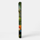 Two Sisters on the Terrace by Renoir iPhoneケース (左側面)