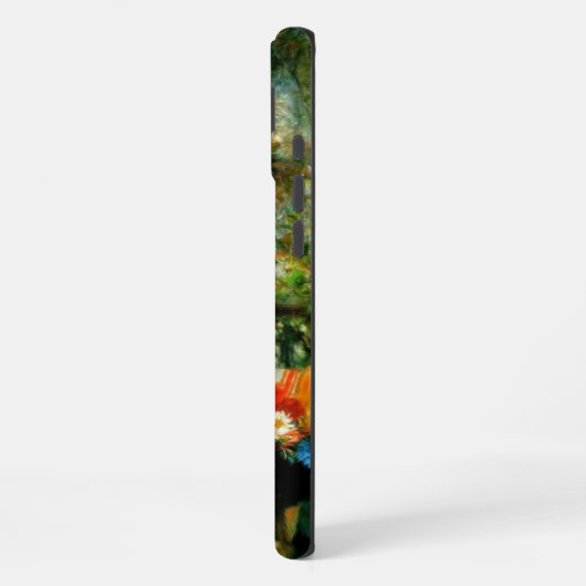 Two Sisters on the Terrace by Renoir iPhoneケース (左側面)