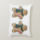 Two snowman biscuits アクセントクッション (裏面(縦))
