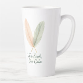 Two Souls, One Calm – Serenity Script Mug カフェラテマグ