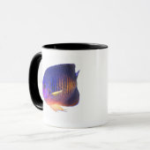 two-spined angelfish マグカップ (正面左)