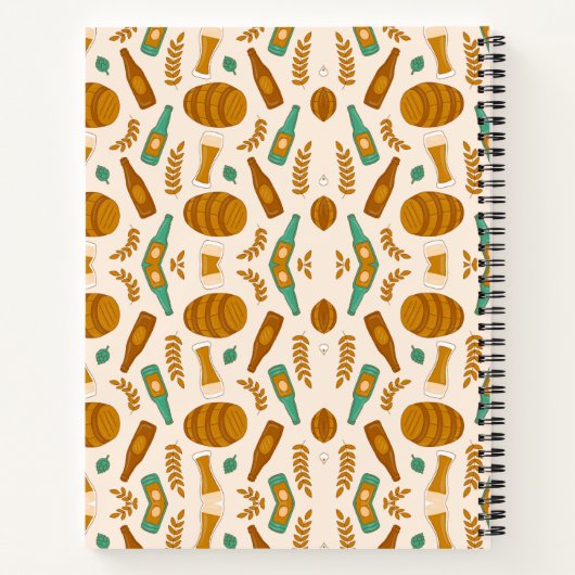 Two spiral-bound notebooks with a playful  ノートブック (裏面)