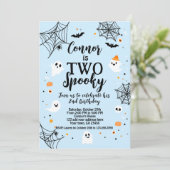 Two Spooky Blue Halloween  招待状 (スタンド正面)