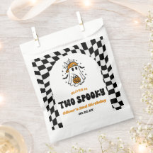 Two Spooky Halloween Retro 2nd Birthday Party