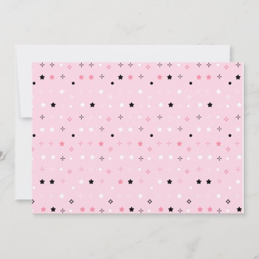 Two Spooky Pink Halloween Invite with Photo 招待状 (裏面)