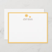 Two Suns Nursery Note Card ノートカード (正面/裏面)