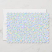 TWO SWEET 2nd Birthday 招待状 (裏面)