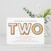 TWO SWEET 2nd Birthday 招待状 (スタンド正面)