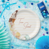 Two Sweet 2nd Birthday Candy Party Plates ペーパープレート (パーティー)