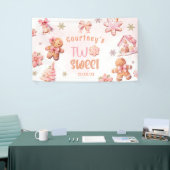 Two Sweet Christmas Cookie 2nd Birthday 横断幕 (トレードショー)