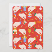 Two Sweet Christmas Cookies Cocoa Mug 2nd Birthday 招待状 (裏面)