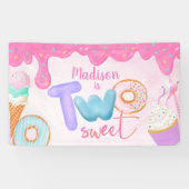 two sweet Pink Frosting 横断幕 (横)