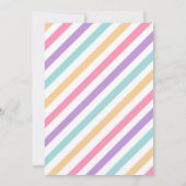 Two Sweet Sweets Candy Birthday Invitation 招待状 (裏面)