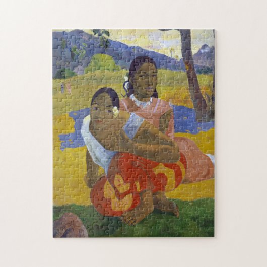 Two Tahitian Women, Gauguin ジグソーパズル (縦)