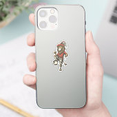 Two‑Tailed Lion Striker シール (スマートフォン)