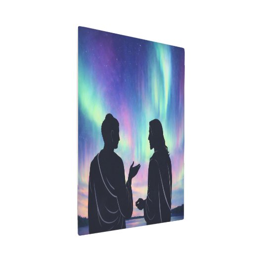 Two Teachers, One Silence メタルプリント (3/4)