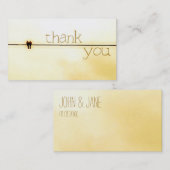 TWO - Thank You名刺 名刺 (正面/裏面)