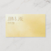 TWO - Thank You名刺 名刺 (裏面)