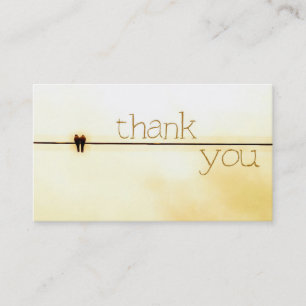 TWO - Thank You名刺 名刺