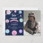 Two The Moon写真 招待状 (正面)