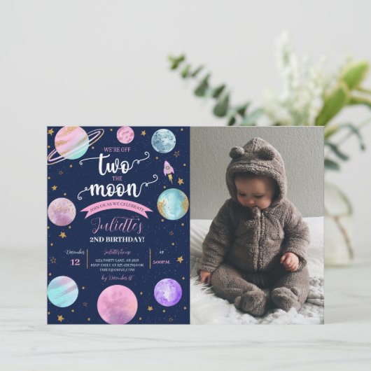 Two The Moon写真 招待状 (スタンド正面)