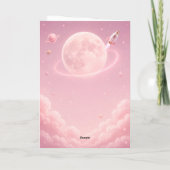 Two The Moon バースデー カード (裏面)
